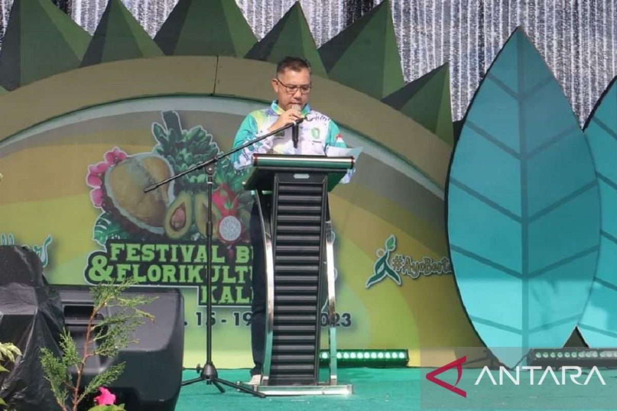 Festival Buah dan Florikultura Kalbar catat transaksi hingga Rp1 miliar