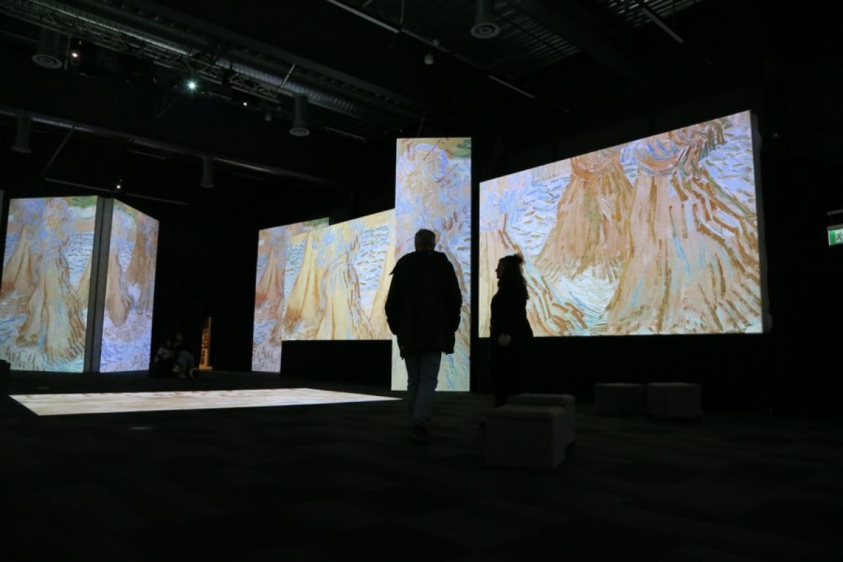 Pameran seni multisensoris hadirkan "Van Gogh Alive" di Norwegia