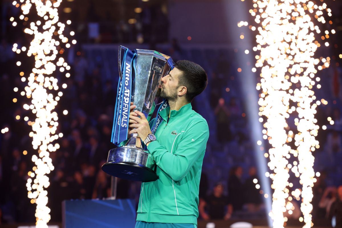 Djokovic cetak rekor dengan gelar ATP Finals ketujuh