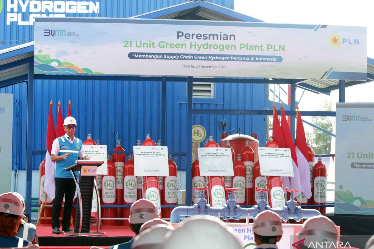 Terbanyak di Asia Tenggara! PLN Resmikan 21 Unit Green Hydrogen Plant, Mampu Produksi Hingga 199 Ton Hidrogen Per Tahun