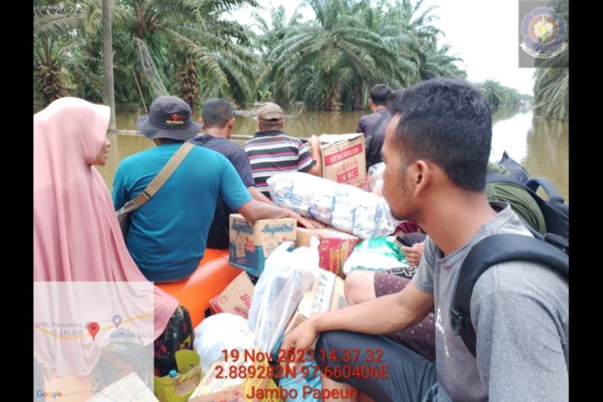 BNPB: Banjir Aceh Selatan sebabkan 25 warga mengungsi