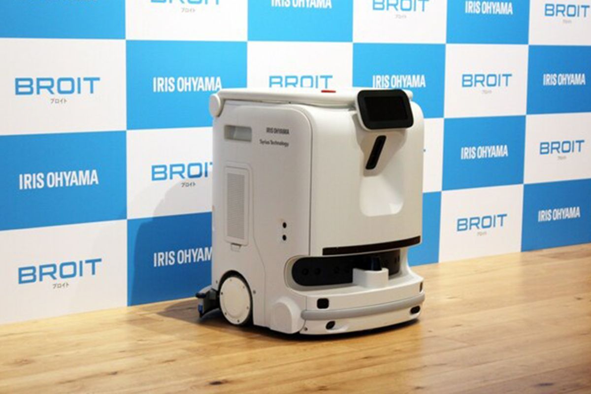 Syrius Technology Berkolaborasi dengan SoftBank Robotics dan IRIS OHYAMA untuk Melansir Robot "Commercial Cleaning"