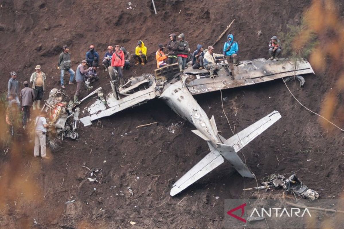 Kadispenau: Evakuasi pesawat Super Tucano diharapkan tuntas sepekan