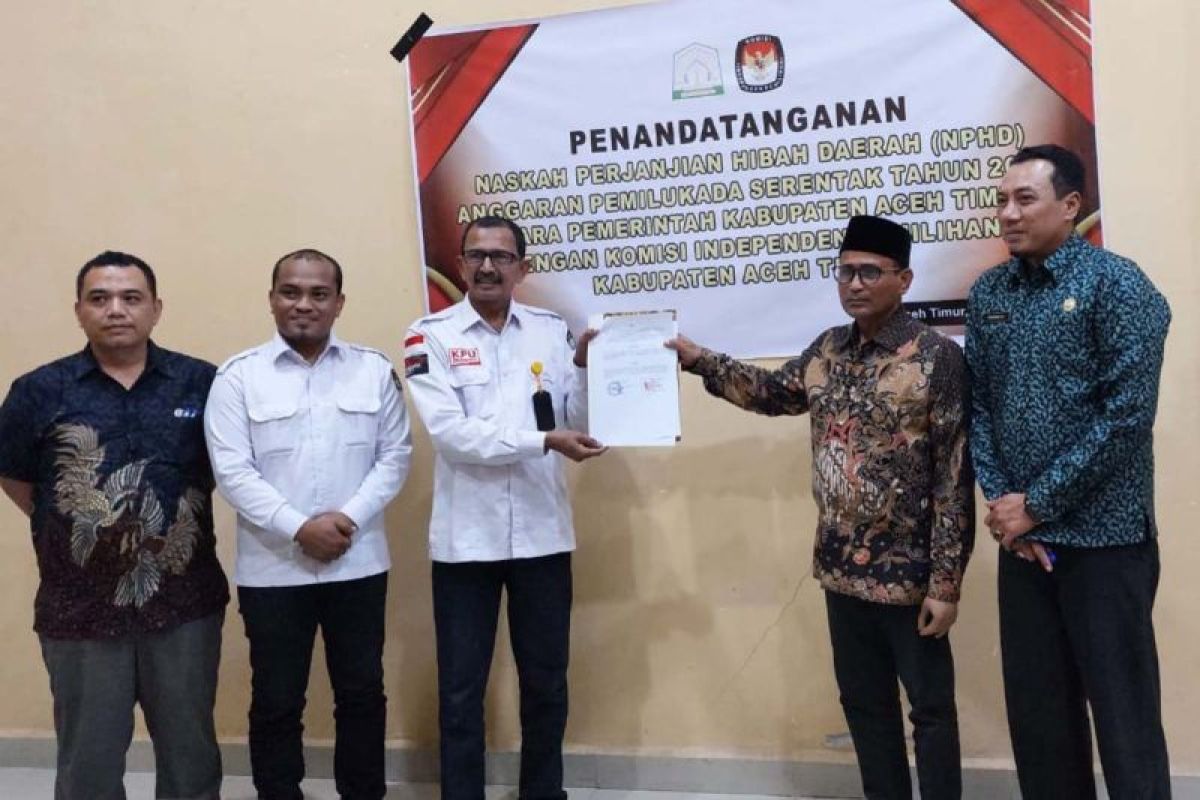 KIP Aceh Timur terima dana hibah pilkada Rp46,5 miliar