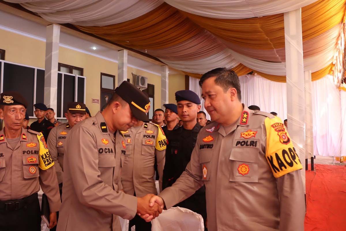 Kapolda ingatkan personel Polres Aceh Jaya jaga netralitas pemilu