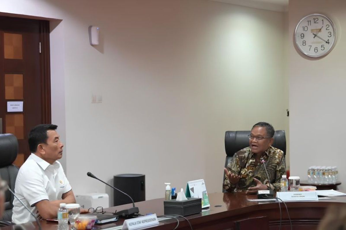Gubernur Sulteng bertemu Kastaf Kepresidenan bahas pengembangan KPN