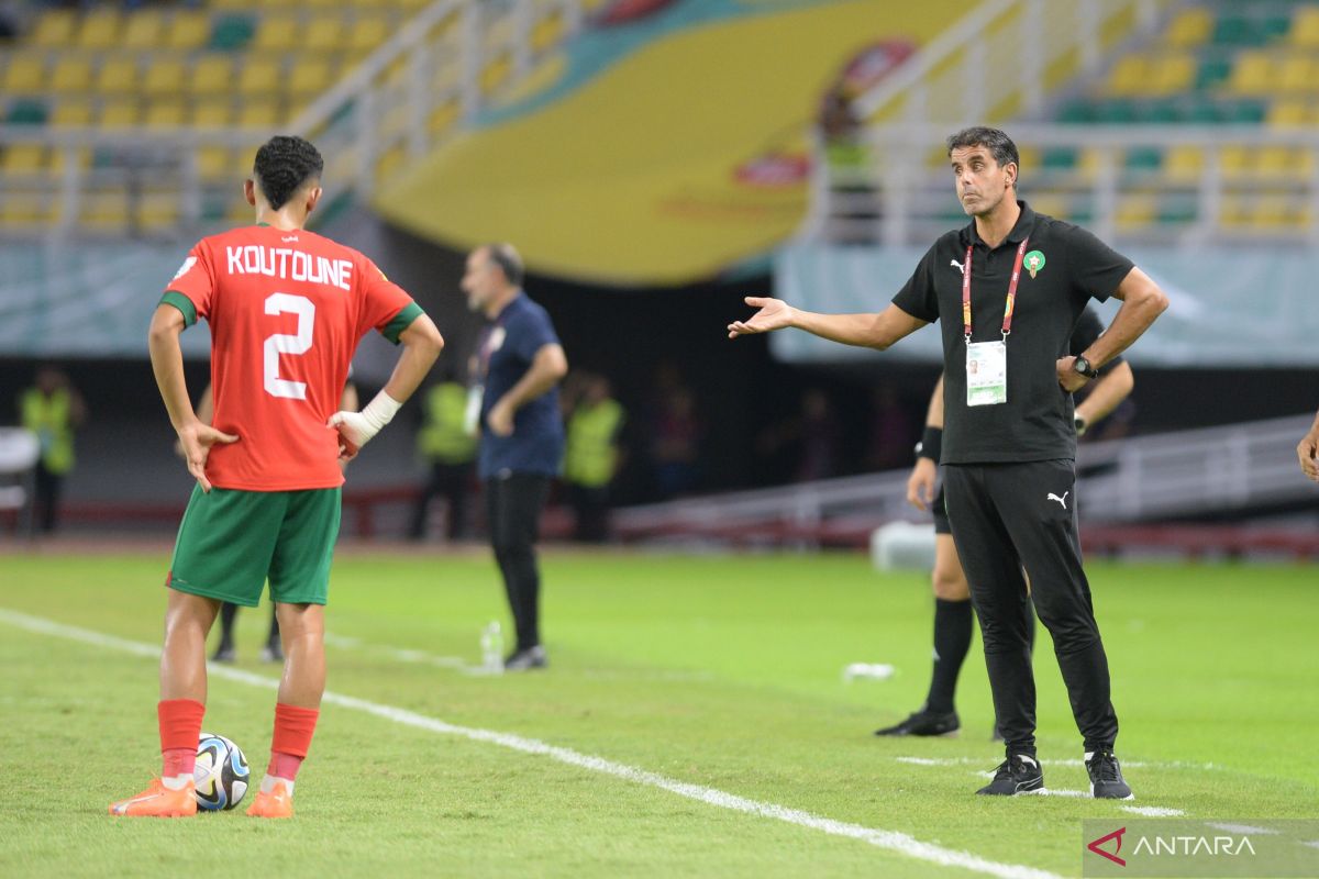 Piala Dunia U-17: Pelatih Maroko akui kuatnya mental pemain saat hadapi Iran