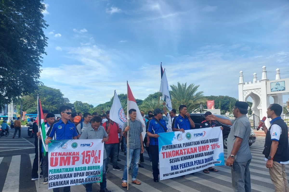 Pemerintah Aceh tetapkan UMP 2024 Rp3,4 juta naik 1,38 persen