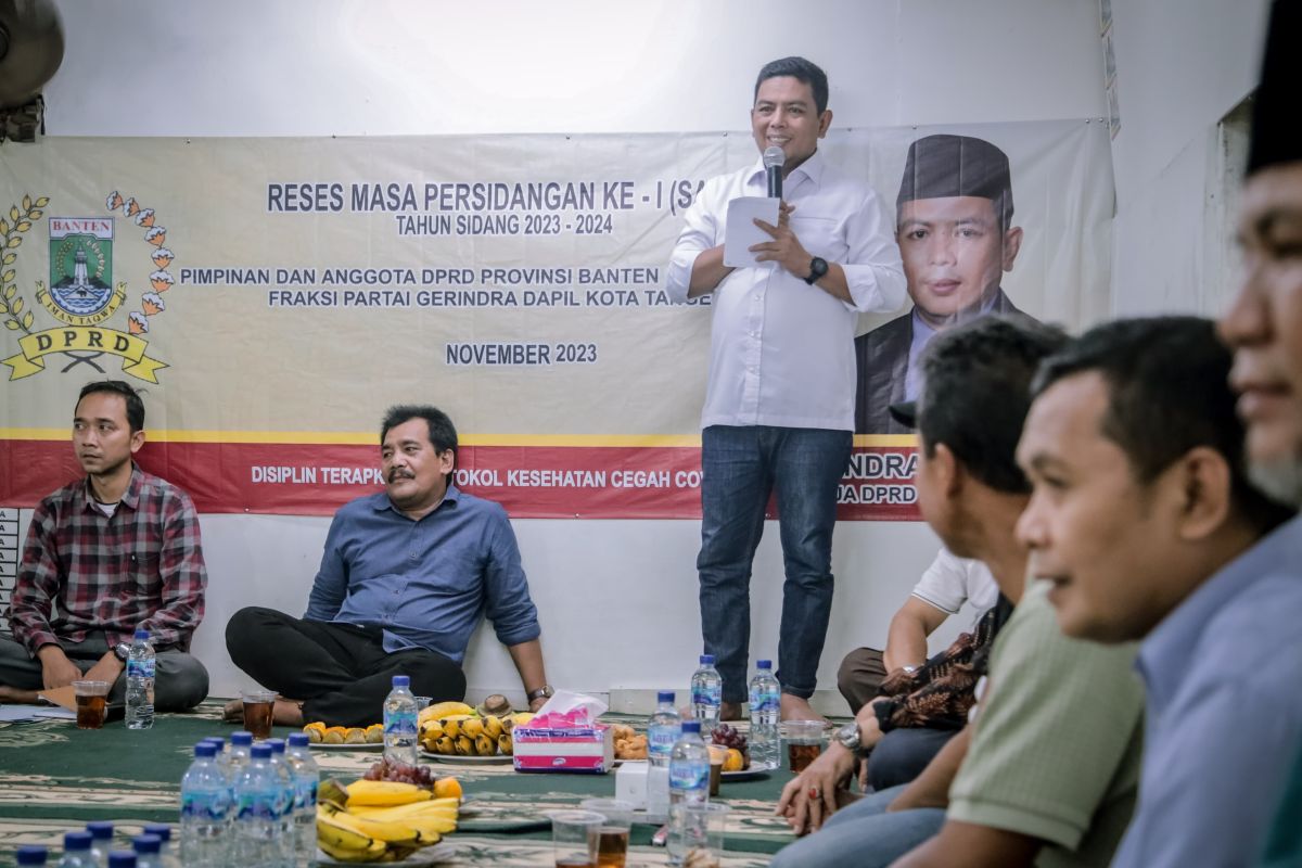 Ketua DPRD Banten terima sejumlah aspirasi layanan dasar masyarakat