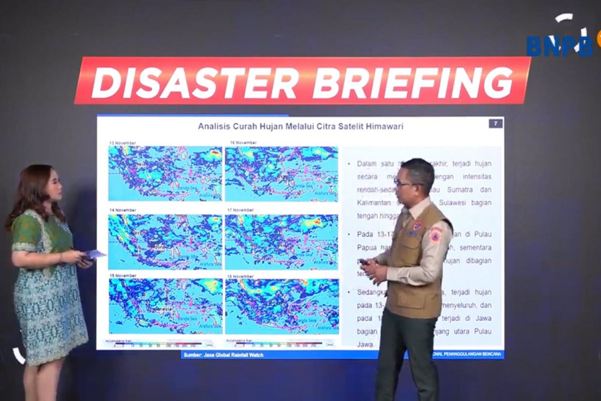 BNPB: Kondisi El Nino tidak mengurangi frekuensi hujan