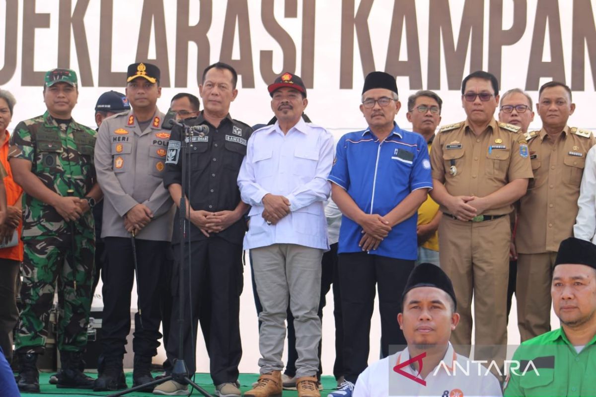 Bawaslu Kta Metro Lampung gelar deklarasi pemilu damai