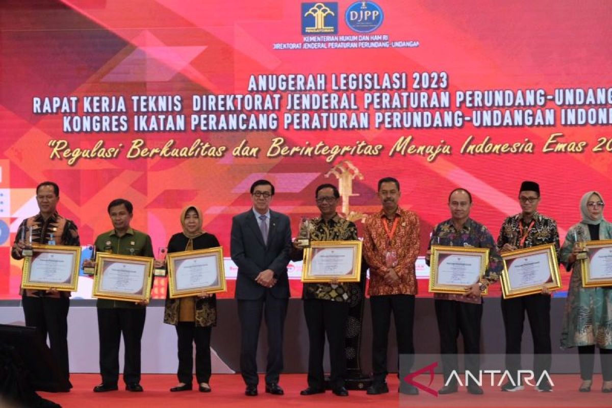 Komitmen Ditjen PP Wujudkan Regulasi Berkualitas dan Beritegritas Menuju Indonesia Emas 2045 Melalui Anugerah Legislasi Tahun 2023