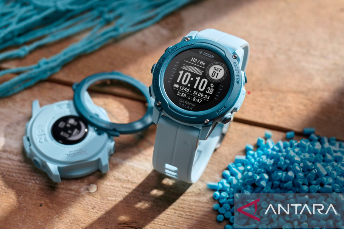 Garmin luncurkan Descent G1 Solar Ocean Edition dari jaring ikan bekas