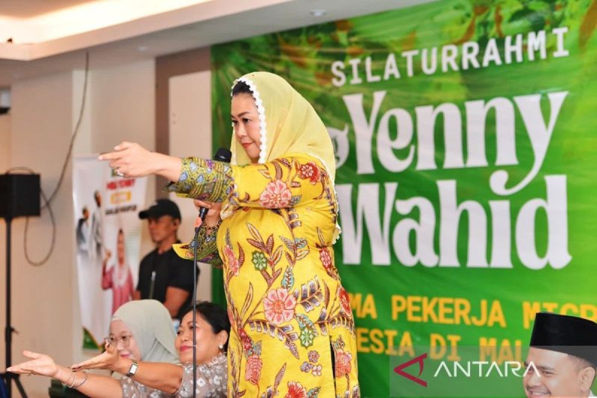 Yenny Wahid sosialisasikan pasangan Ganjar-Mahfud di Malaysia