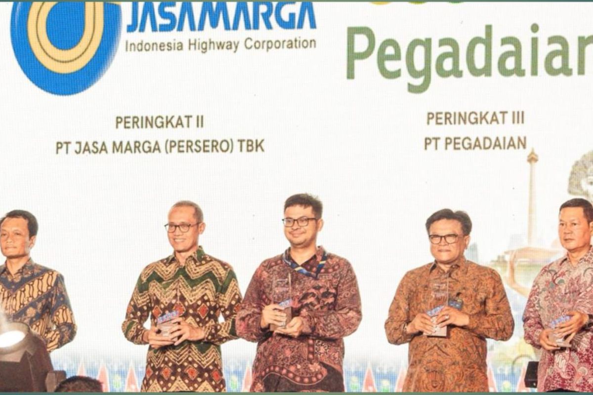 Dukung UMKM Naik Kelas, Pegadaian Raih Penghargaan di Harvesting Ceremony Gernas BBI-BBW