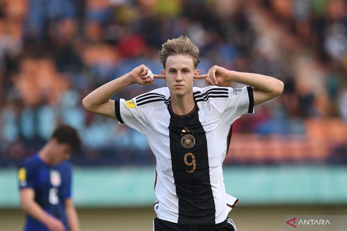 Penyerang Jerman U-17 Max Moerstedt idolakan Lewandowski dan Haaland