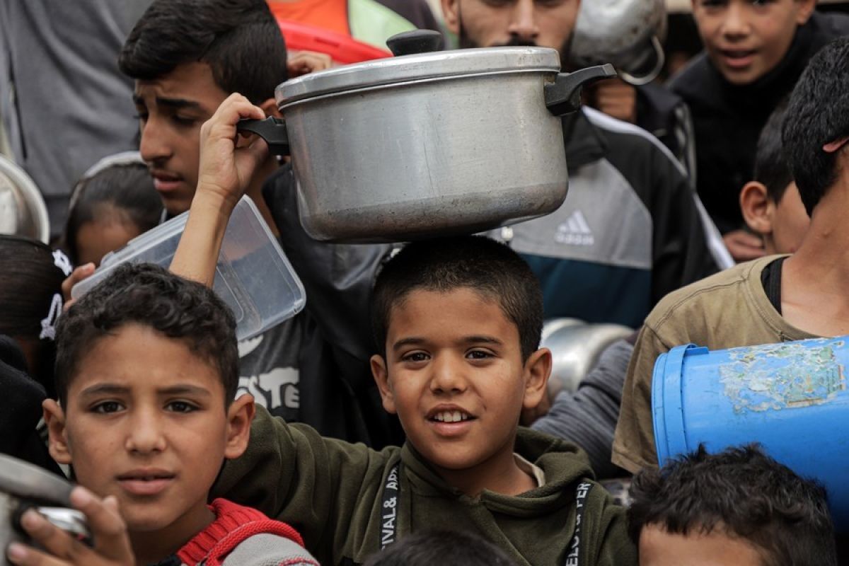 Warga Palestina di Jalur Gaza hadapi kelaparan akibat bantuan kemanusiaan masuk terbatas