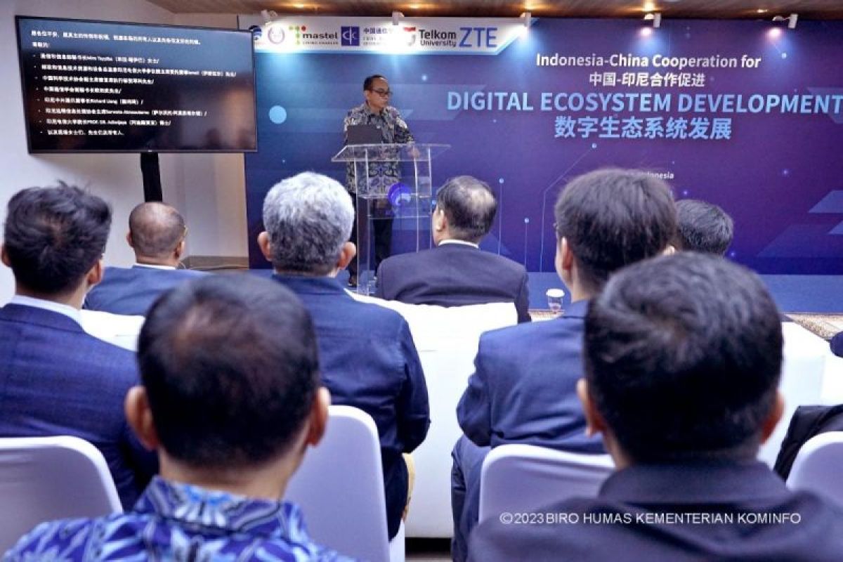 Indonesia dan China perkuat kerja sama di sektor digital