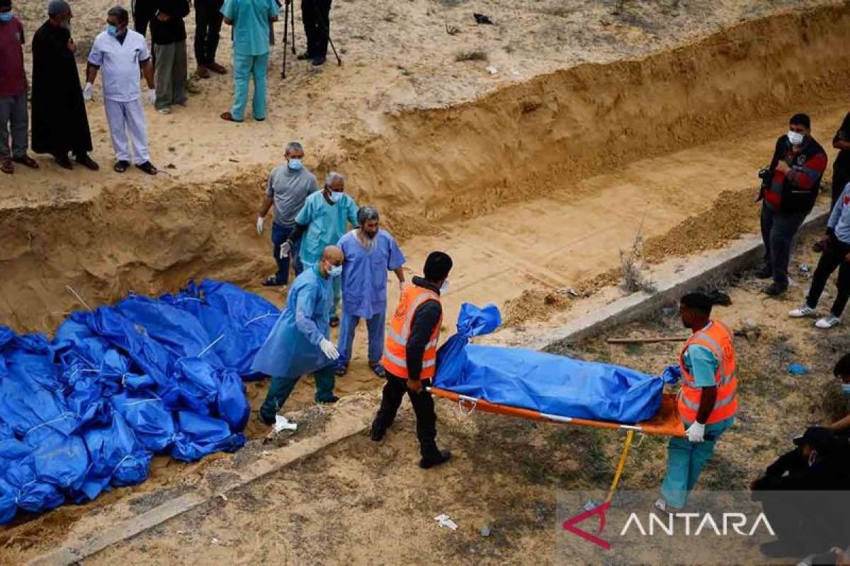 Tentara Israel curi jenazah dari RS Al Shifa Gaza
