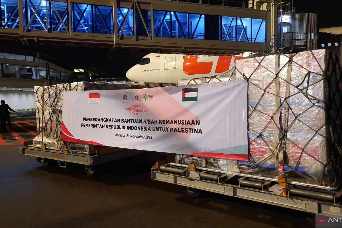 Bantuan obat dan perlengkapan medis dari Indonesia diterima warga Palestina
