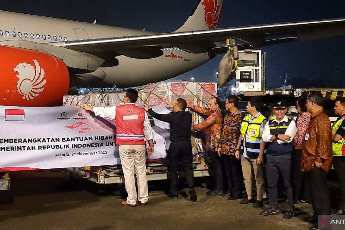 Indonesia kembali salurkan bantuan kemanusiaan  ke Palestina