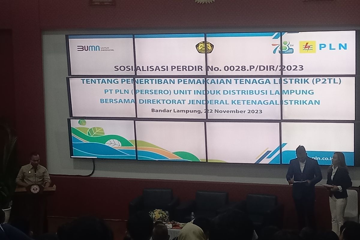 PLN UID Lampung gelar sosialisasi penertiban pemakaian tenaga listrik