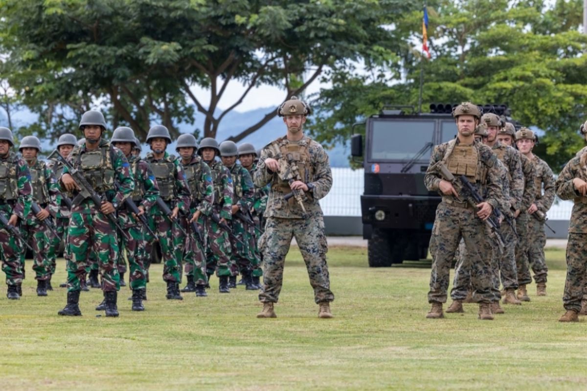 Marinir Indonesia, AS gelar latihan bersama Keris MAREX