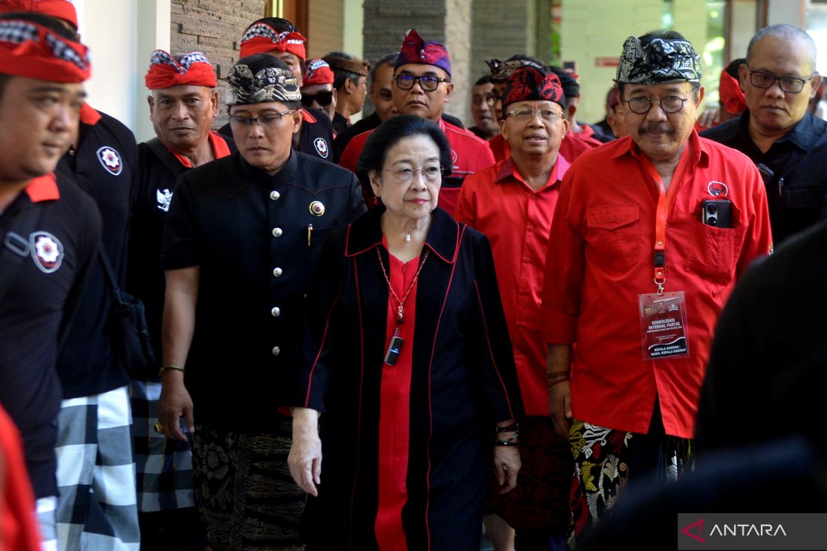 Megawati: Kader PDIP Bali jangan takut dilemahkan lawan