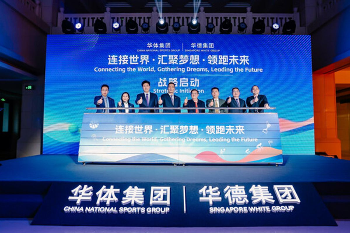 China National Sports Group dan White Group asal Singapura Jalin Kerja sama Strategis di Industri Olahraga Internasional