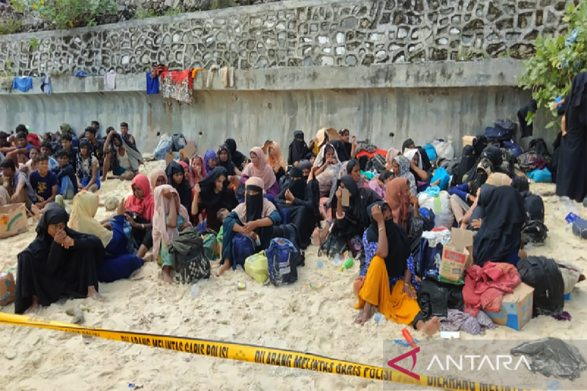 219 imigran Rohingya kembali mendarat di Aceh