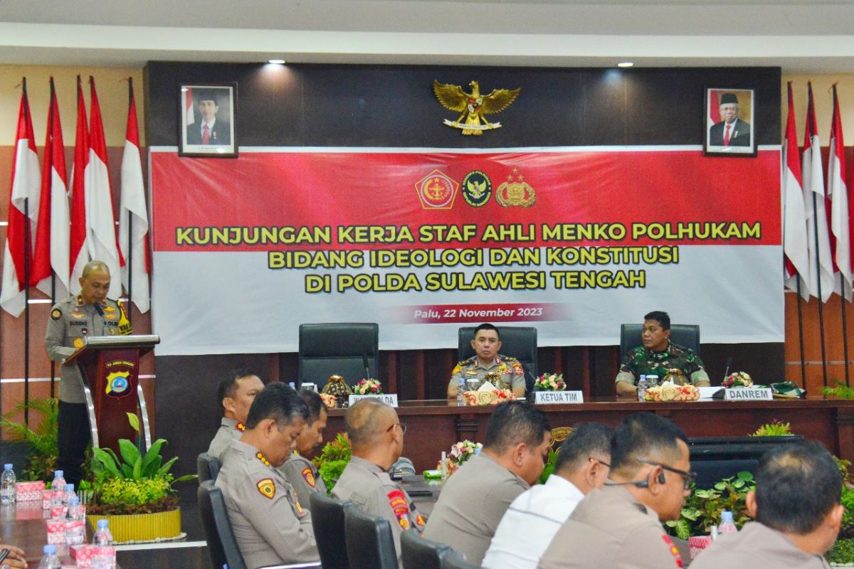 Kemenkopolhukam tekankan pentingnya sinergi TNI dan Polri amankan pemilu
