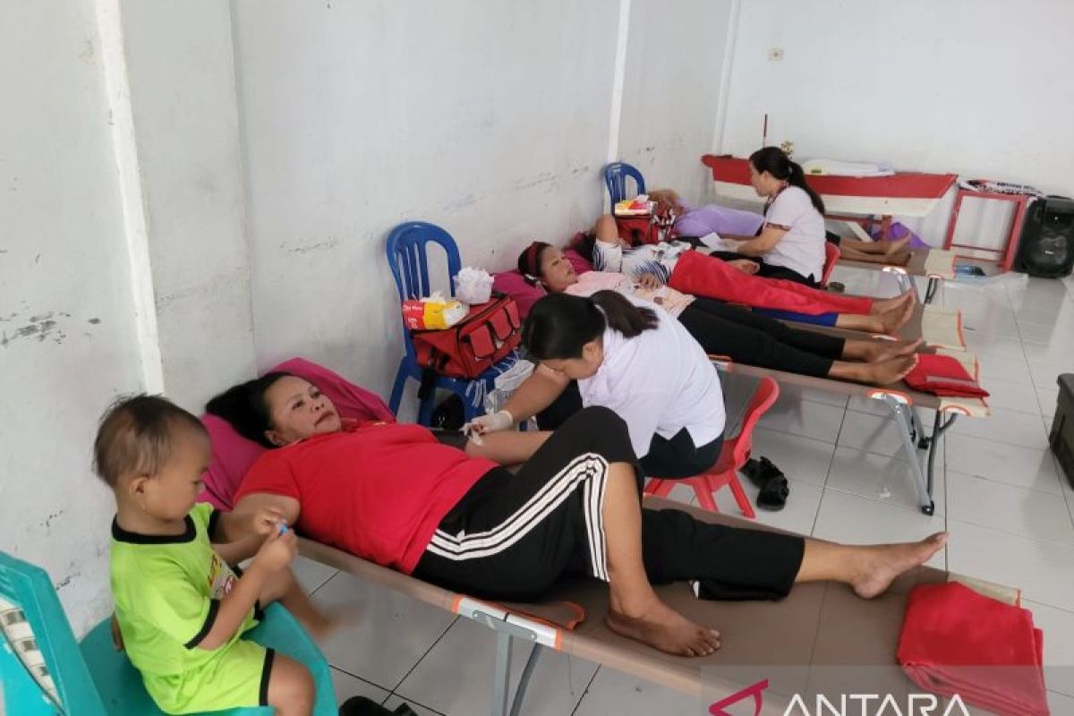 OJK, BSG dan BRI lakukan donor darah penuhi kebutuhan di Sulut