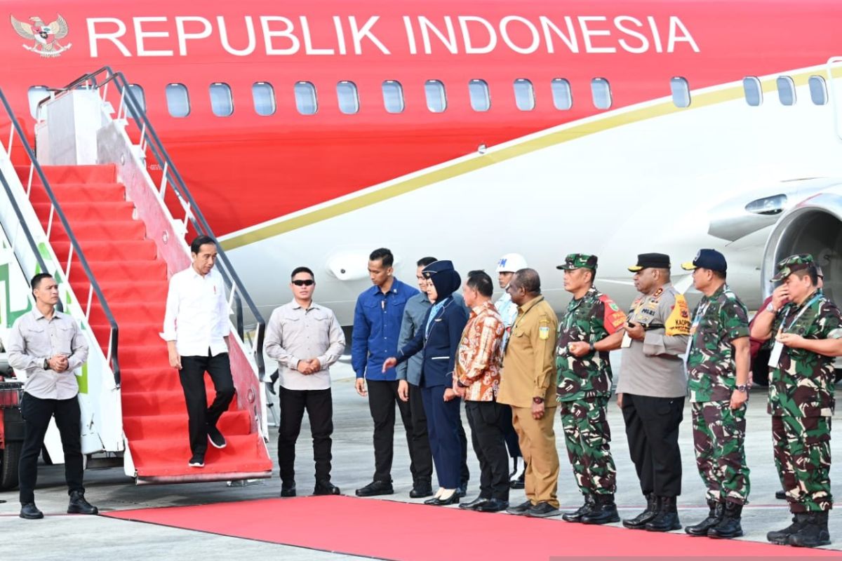 Jokowi lakukan kunjungan kerja ke Provinsi Papua