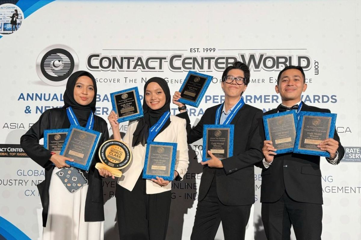 Contact Center PLN kembali raih penghargaan internasional