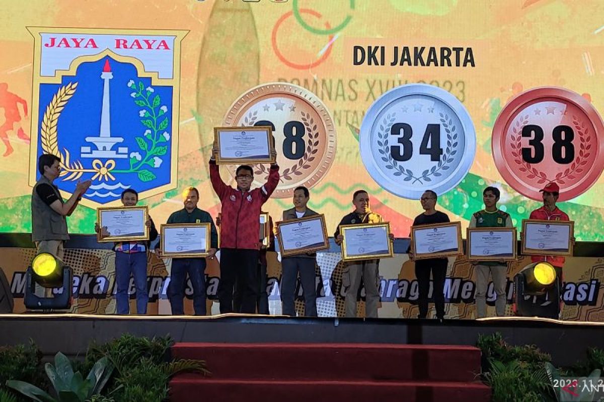 DKI Jakarta raih 140 medali di POMNas XVIII