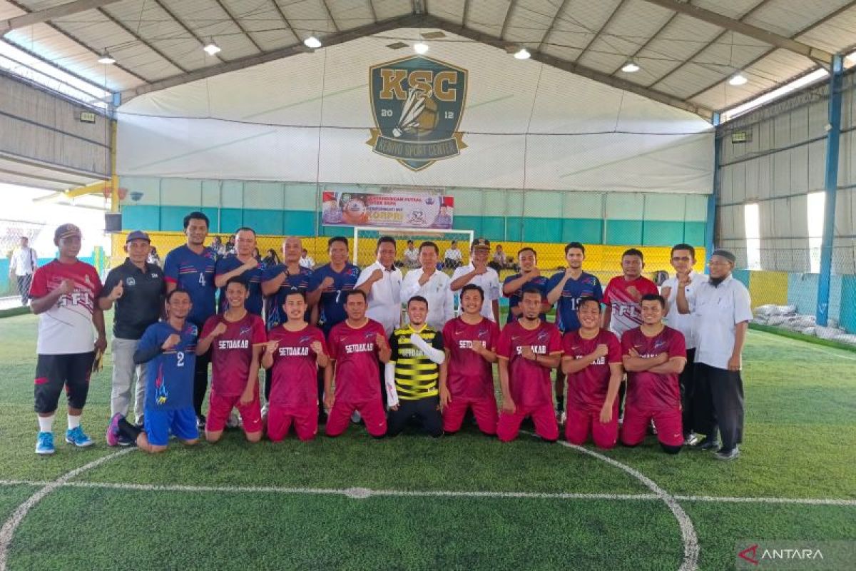 Tim Futsal Setcam Susoh raih juara HUT Korpri ke-52 Abdya