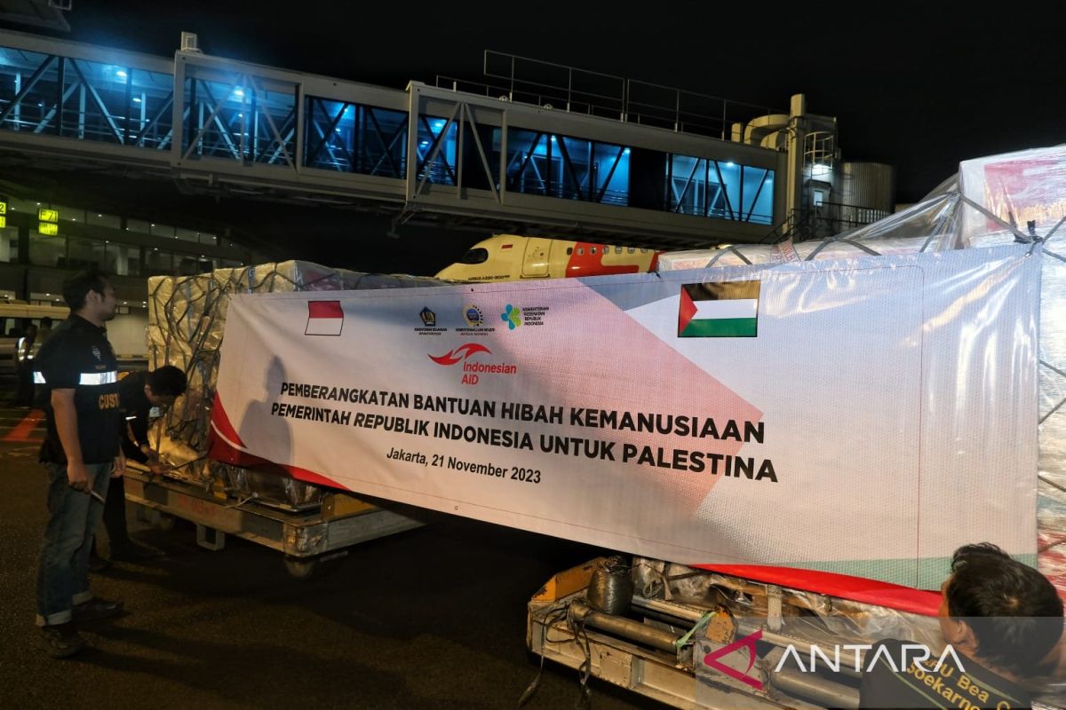 Indonesia berikan bantuan obat dan perlengkapan medis ke Palestina