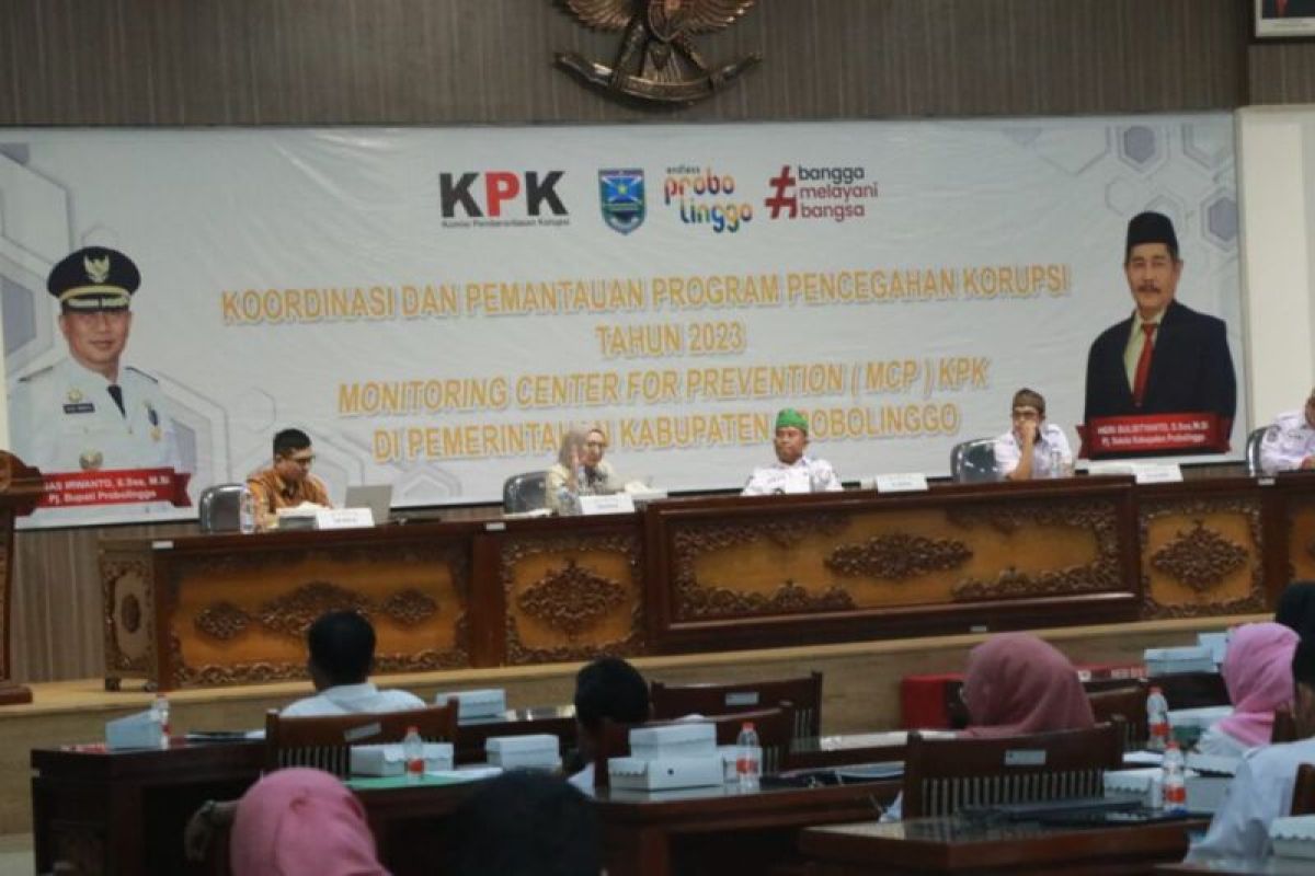 KPK dan Pemkab Probolinggo  koordinasi program pencegahan korupsi