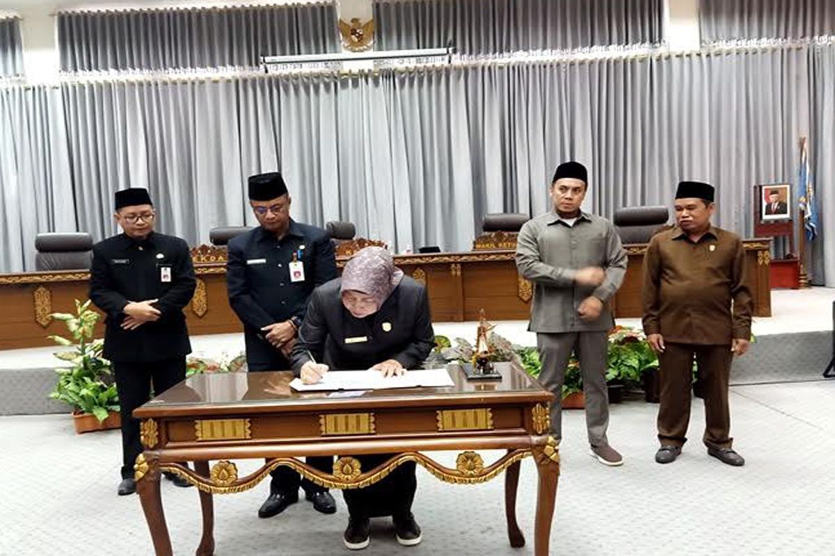 DPRD Barito Utara laksanakan dua agenda rapat paripurna