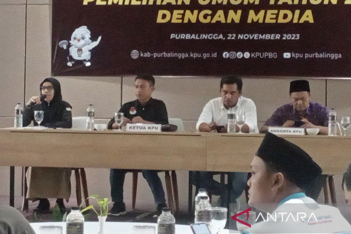 KPU Purbalingga  telah terima sebagian logistik Pemilu 2024