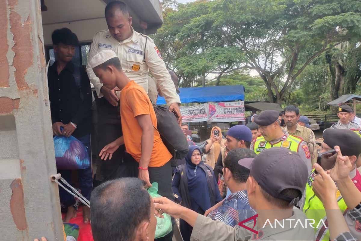 Sebanyak 36 imigran Rohingya di Aceh Timur direlokasi ke Lhokseumawe