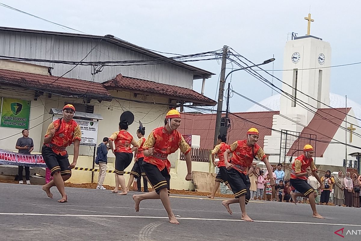 Lomba tari sambut HUT Pangkalpinang hingga hasil tes kesehatan calon kepala daerah