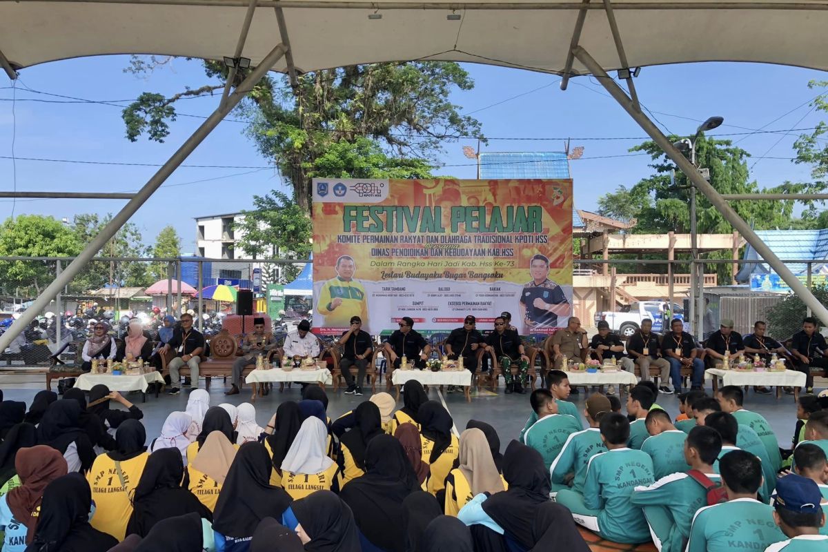 Ketua DPRD buka Festival Pelajar KPOTI sambut Hari Jadi ke-73 HSS