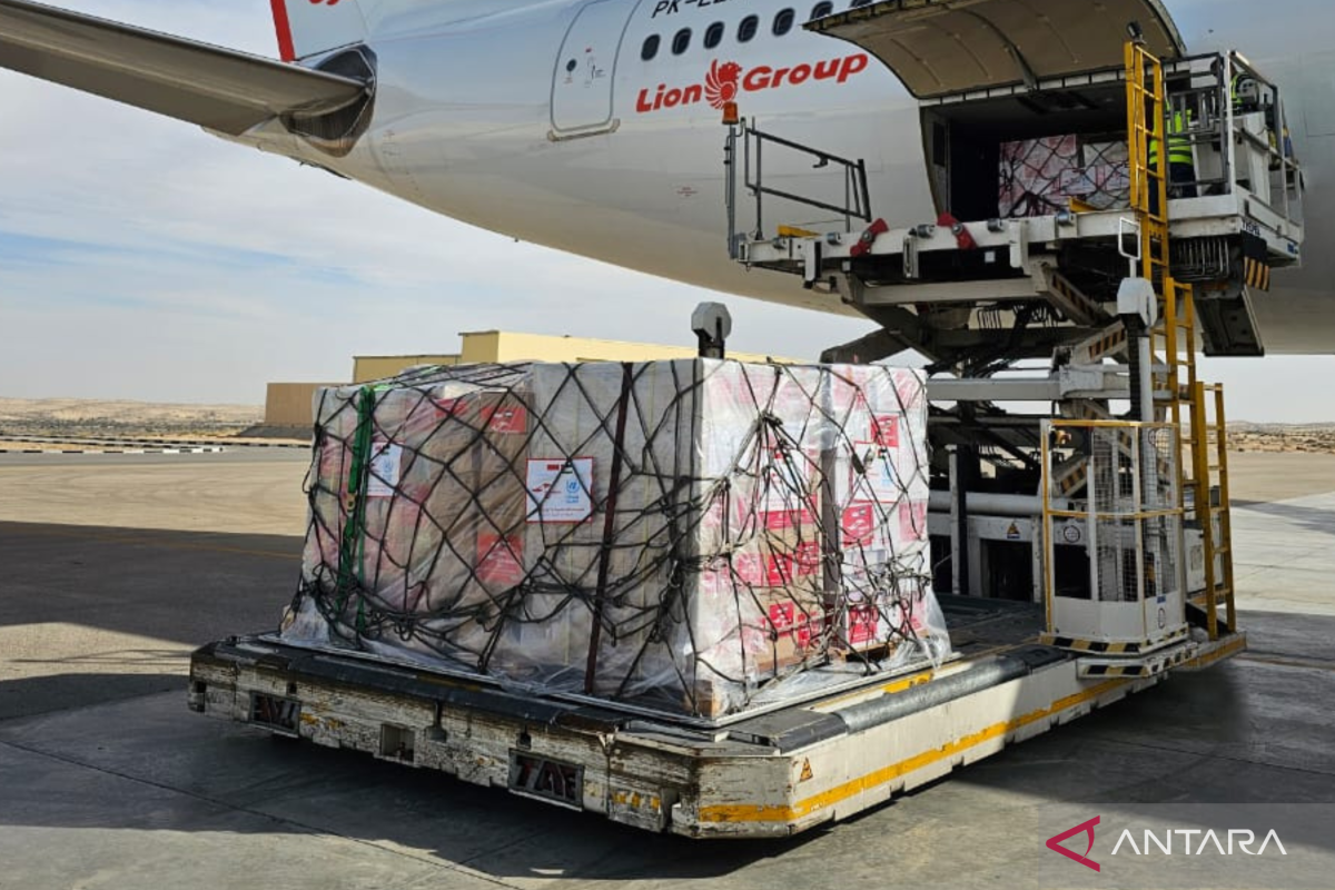 Bantuan medis dari Indonesia untuk Palestina tiba di Mesir