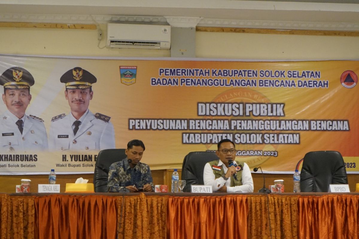 Solok Selatan diskusi publik tuntaskan dokumen RPB