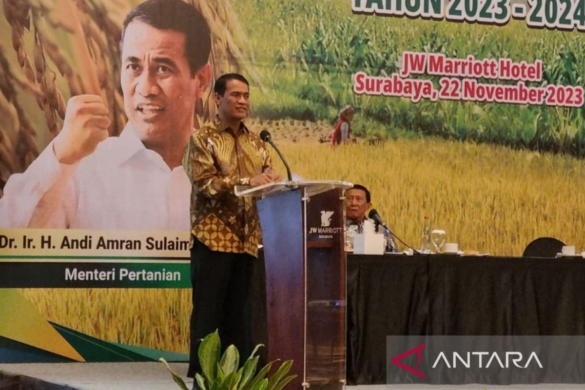 Kementan lakukan percepatan tanam tingkatkan produksi padi-jagung