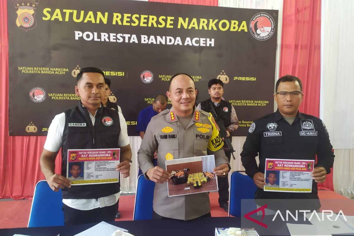 Polresta Banda Aceh tangkap DPO pengedar 10,4 Kg sabu-sabu