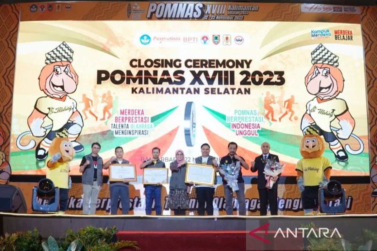 DKI Jakarta juara umum POMNAS XVIII 2023 Kalimantan Selatan