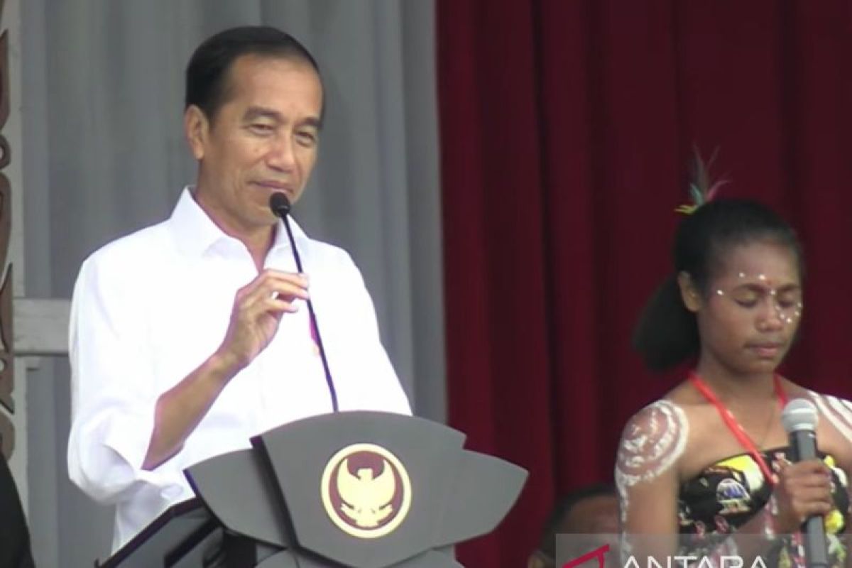 Presiden Joko Widodo hadiri Sail Teluk Cenderawasih hingga resmikan bandara