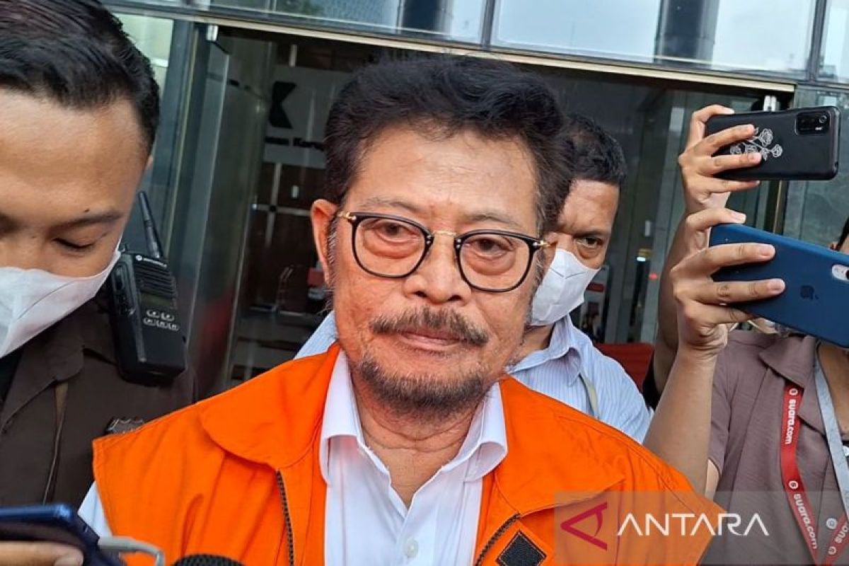 Syahrul Yasin Limpo enggan komentari penetapan tersangka Firli Bahuri